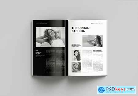 Minimal Magazine Template