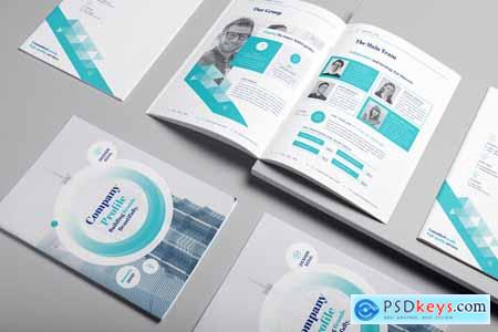 Company Profile Template Canva Docx ID PSD