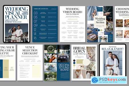 Digital Wedding Planner Template BU4LAAX