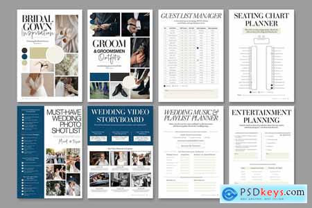 Digital Wedding Planner Template BU4LAAX