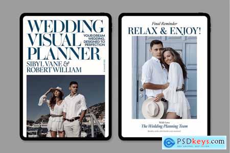 Digital Wedding Planner Template BU4LAAX