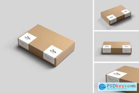 Sticker Box Mockup