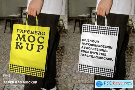 Paper Bag Mockup - VOL