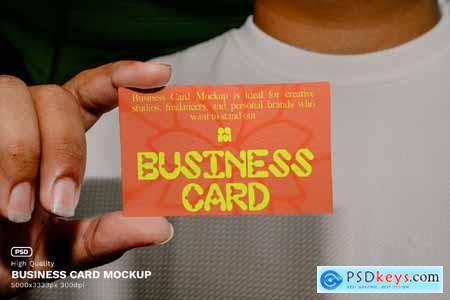 Business Card Mockup - VOL