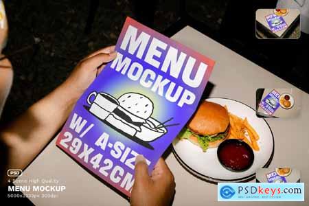 Menu Mockup - VOL 1 Menu Mockup - VOL 1