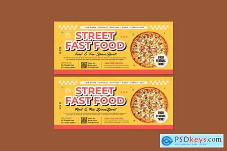 Street Fast Food Ticket