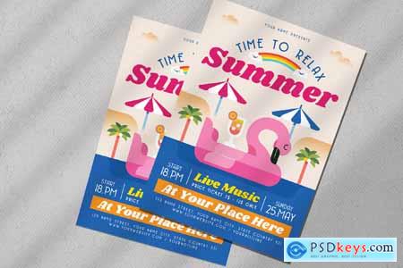 Summer Flyer Template KTEAM2B