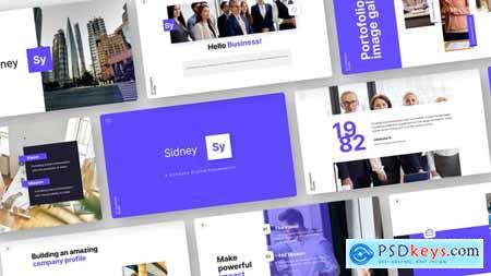 Sidney Company Profile Video Display After Effect Template 57969794