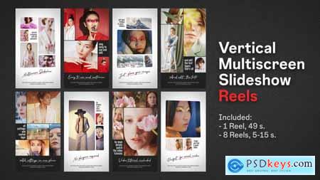 Vertical Multiscreen Slideshow Reels 57972781