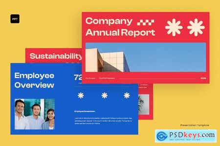 Colorful Company Annual Report Presentation 003