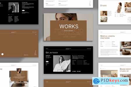 Works Portfolio Presentation Template