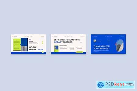 Blue Neon Modern Business Plan 004