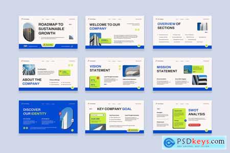 Blue Neon Modern Business Plan 004