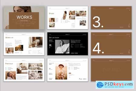 Works Portfolio Presentation Template