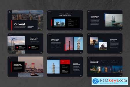 Olivent - Oil & Gas Industry PowerPoint Template