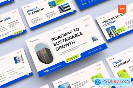 Blue Neon Modern Business Plan 004