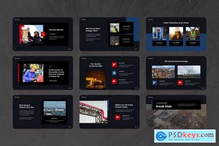 Olivent - Oil & Gas Industry PowerPoint Template