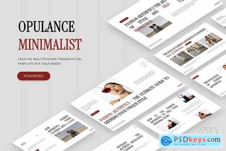 Opulance Minimalist - Powerpoint