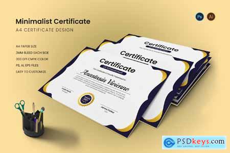 Minimalist Certificate