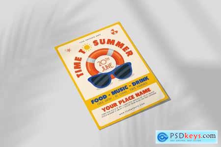 Happy Summer Day Flyer Templates LEMVSQQ