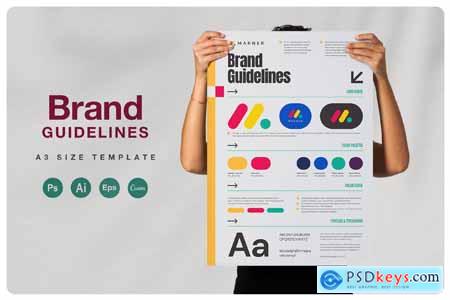 Creative Brand Guidelines Poster
