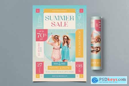 Summer Sale Flyer