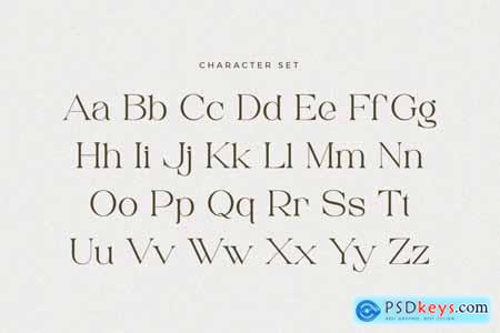 Amore Ligature Serif Font