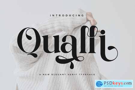 Qualli Elegant Serif Font