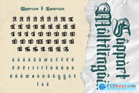 Kualhed -Classic Blackletter Font