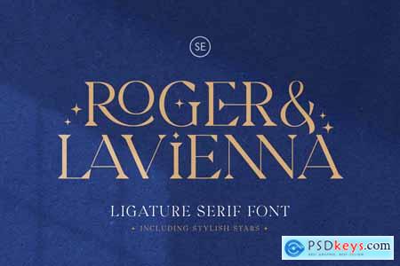 Roger & Lavienna - Ligature Serif