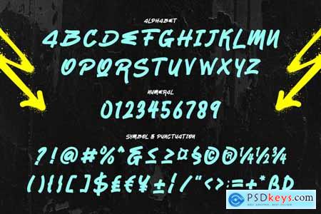 Whest Hoop - Graffiti Font