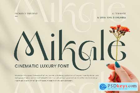Mikale - Cinematic Luxury Font