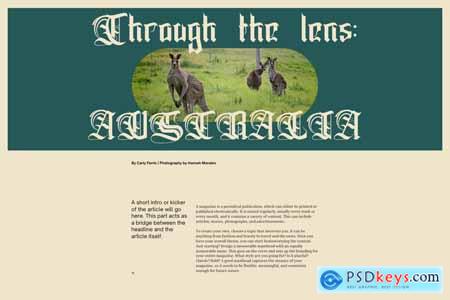 Kualhed -Classic Blackletter Font