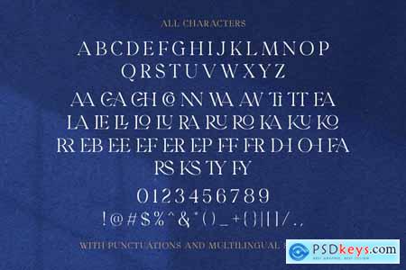Roger & Lavienna - Ligature Serif