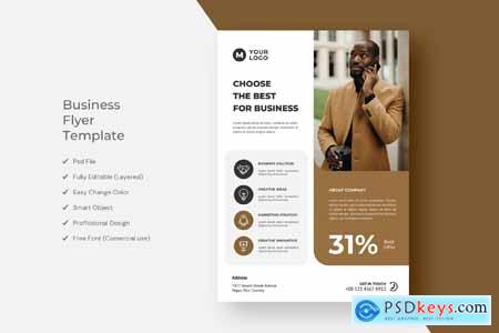 Business Flyer Template Design