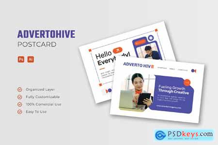 Advertohive Agency - Postcard