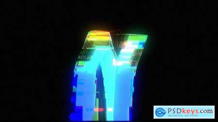 Glitch Logo Reveal V3 58019748