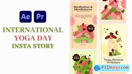 International Yoga Day Instagram Story 58030380