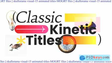 Classic Kinetic Titles 58038968