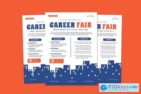 Simple Career Fair Flyer