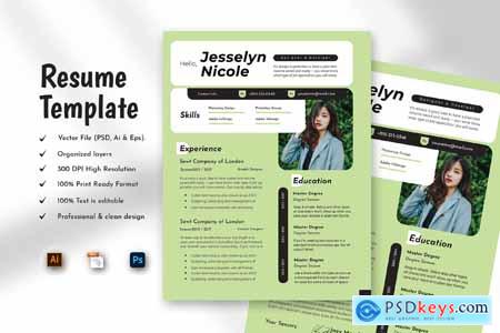 Thcare Creative Resume & CV Template