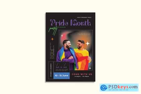 Pride Month Flyer B2X7CCB