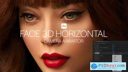 Face 3D Horizontal Camera Animator 58088978