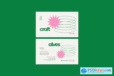 Craft Studio Business Card