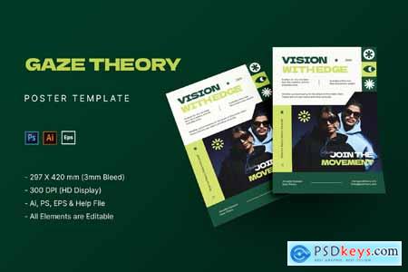 Gaze Theory - Poster Template