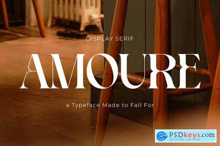 Amoure - Elegant Serif Luxury Style Romantic Font