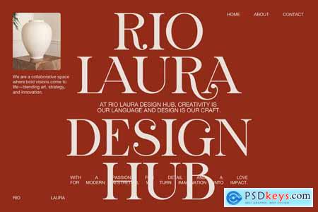 Ramea Elegant Serif Font