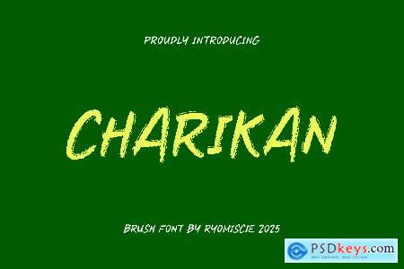 Charikan - Graffiti Font