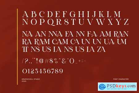 Ramea Elegant Serif Font