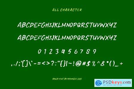 Charikan - Graffiti Font